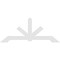Ekena Millwork Vanguard Architectural Grade PVC Gable Bracket, 96"W x 40"H x 2"D x 6"F, 10/12 Pitch GBP096X40X0206VAN00 - alternate 4